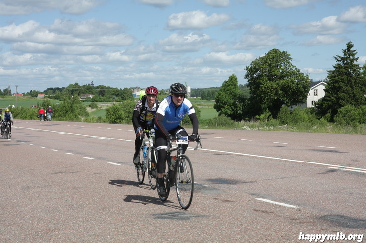 Bild från Vätternrundan 2013