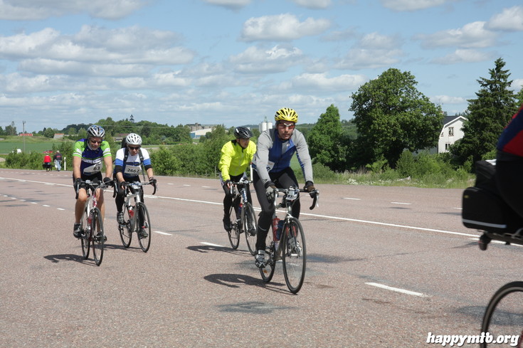 Bild från Vätternrundan 2013