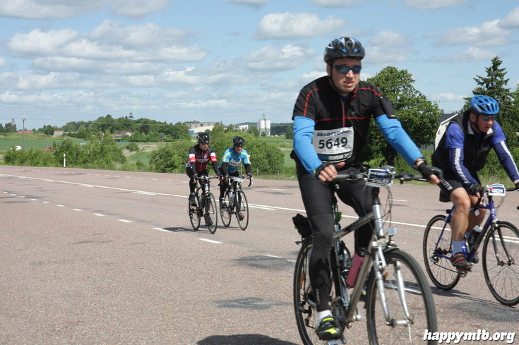 Bild från Vätternrundan 2013