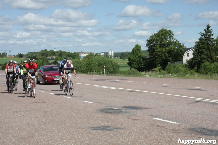 Bild från Vätternrundan 2013