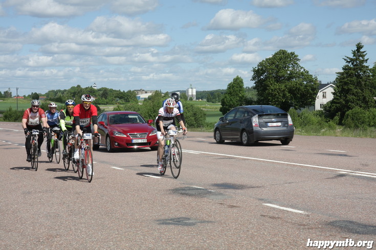 Bild från Vätternrundan 2013