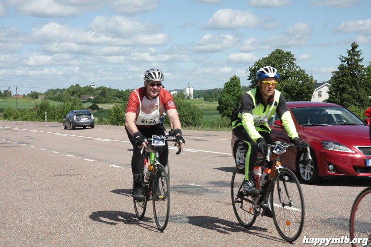 Bild från Vätternrundan 2013