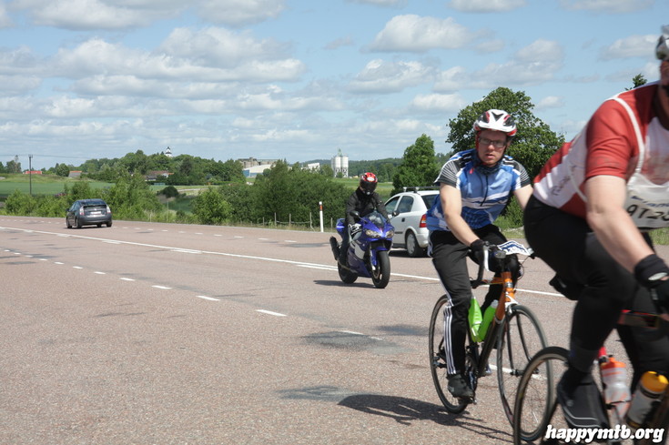 Bild från Vätternrundan 2013