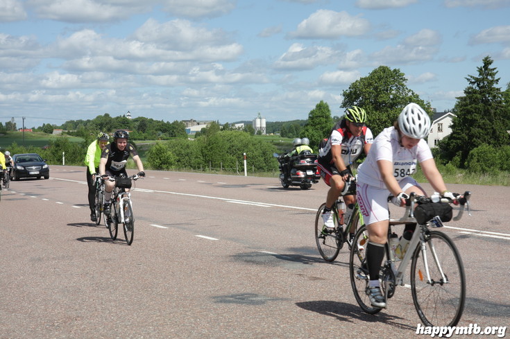 Bild från Vätternrundan 2013