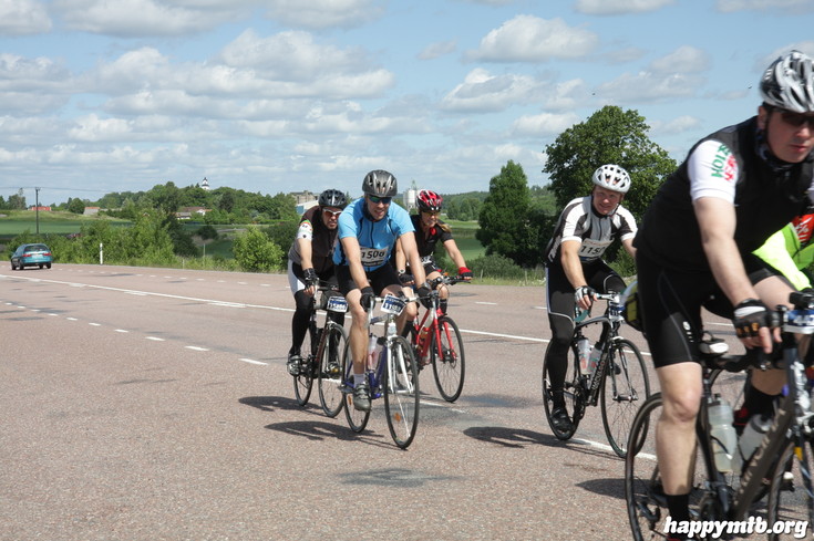 Bild från Vätternrundan 2013