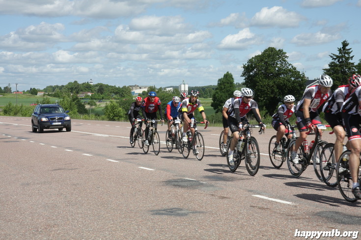 Bild från Vätternrundan 2013