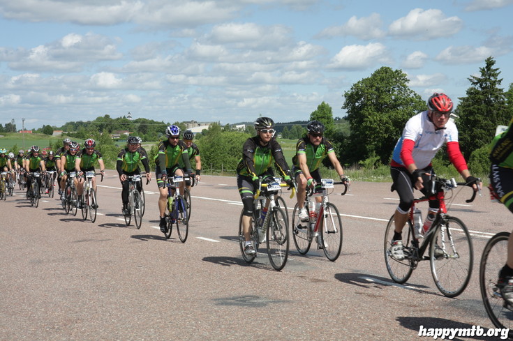 Bild från Vätternrundan 2013