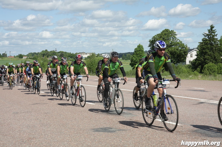 Bild från Vätternrundan 2013