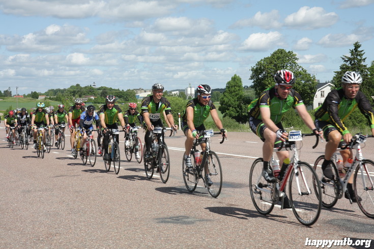 Bild från Vätternrundan 2013