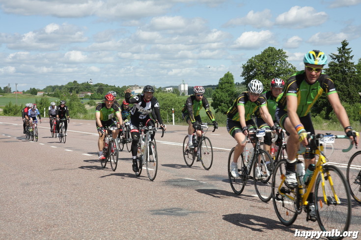 Bild från Vätternrundan 2013
