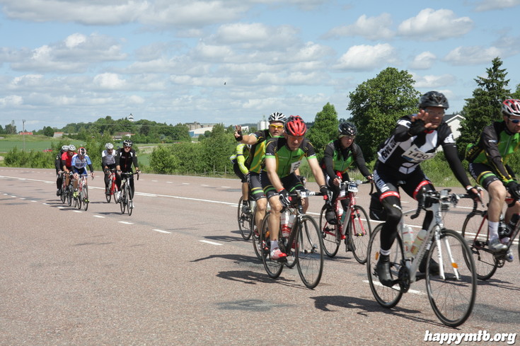 Bild från Vätternrundan 2013