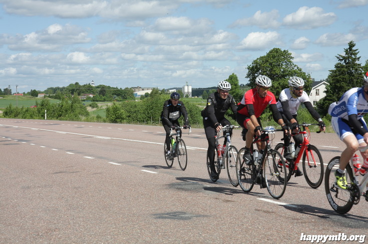 Bild från Vätternrundan 2013