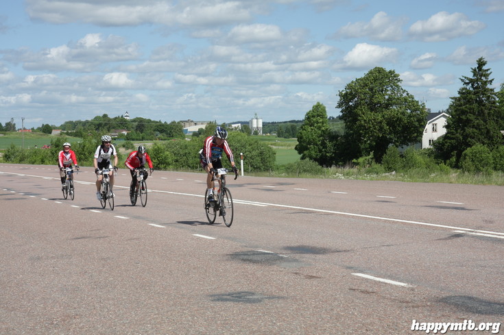 Bild från Vätternrundan 2013