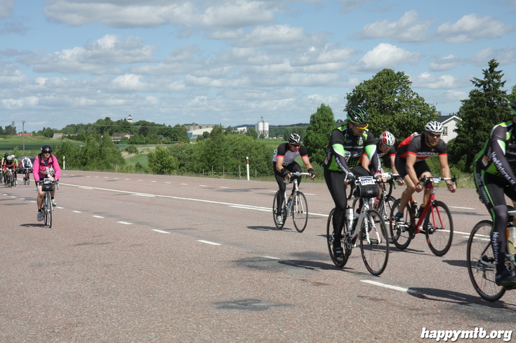 Bild från Vätternrundan 2013