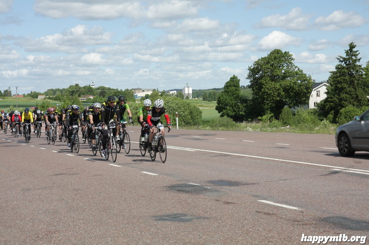 Bild från Vätternrundan 2013