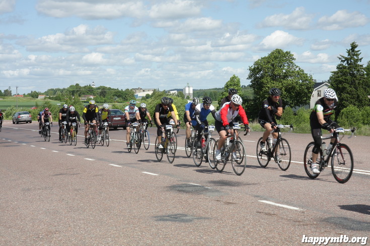 Bild från Vätternrundan 2013