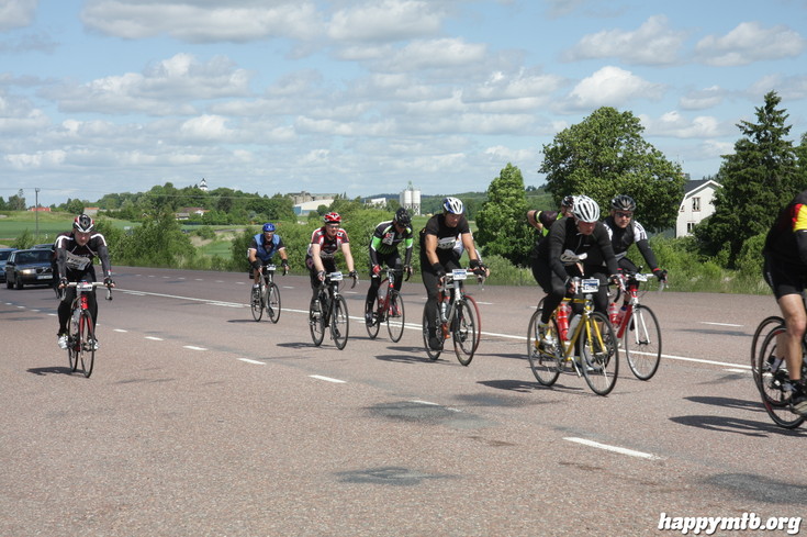 Bild från Vätternrundan 2013