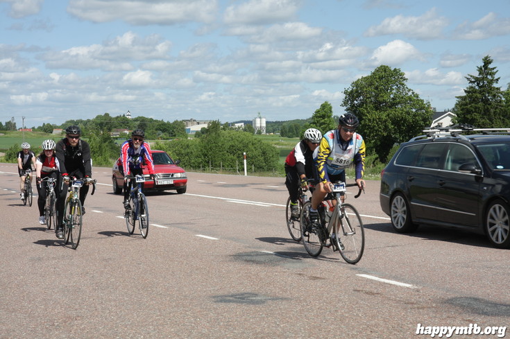 Bild från Vätternrundan 2013