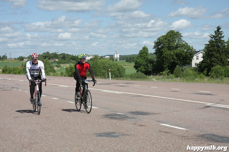 Bild från Vätternrundan 2013