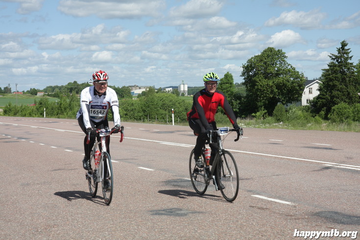 Bild från Vätternrundan 2013