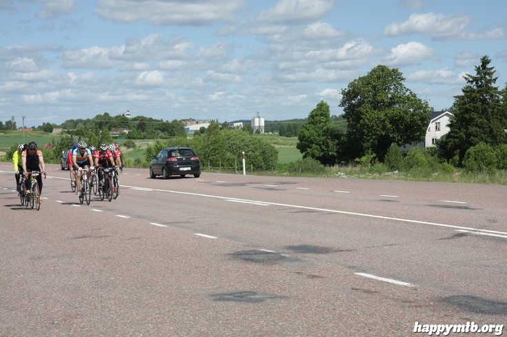 Bild från Vätternrundan 2013