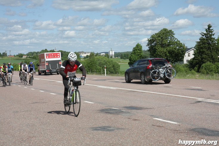 Bild från Vätternrundan 2013