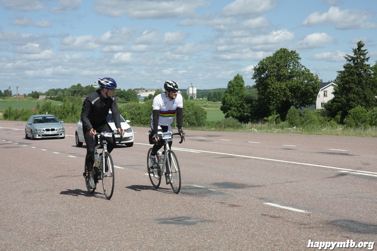 Bild från Vätternrundan 2013