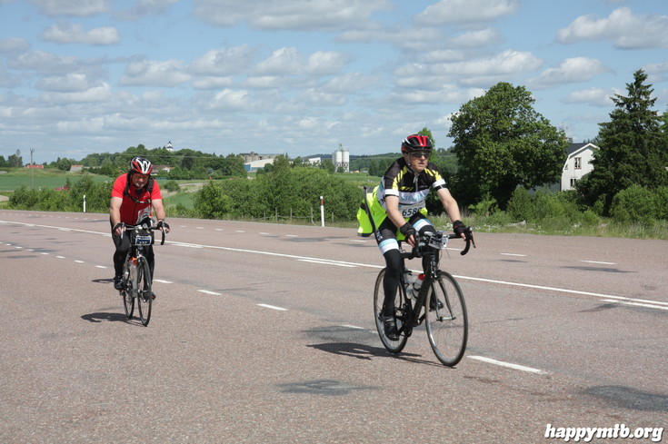 Bild från Vätternrundan 2013