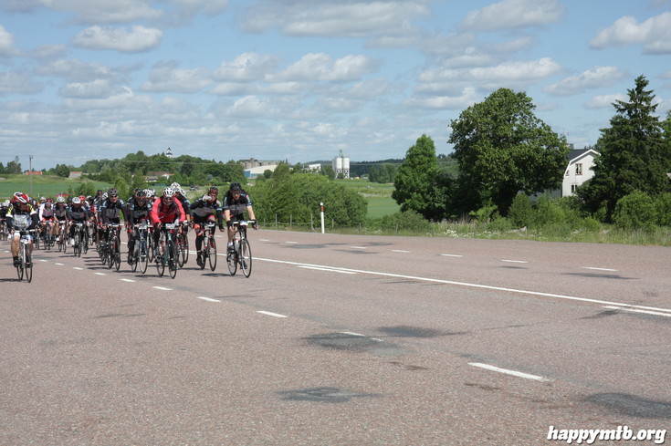 Bild från Vätternrundan 2013