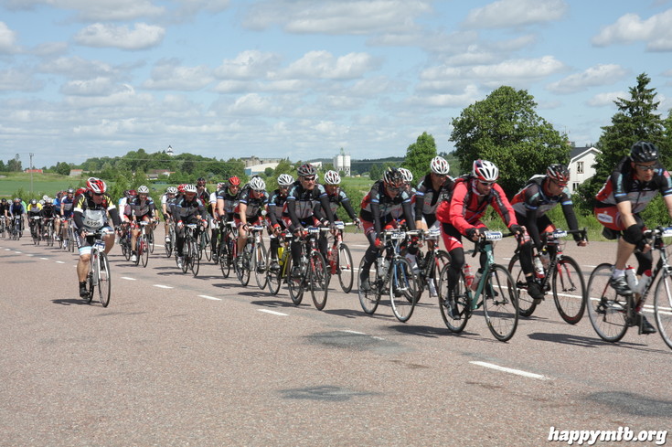 Bild från Vätternrundan 2013