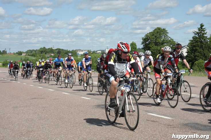 Bild från Vätternrundan 2013
