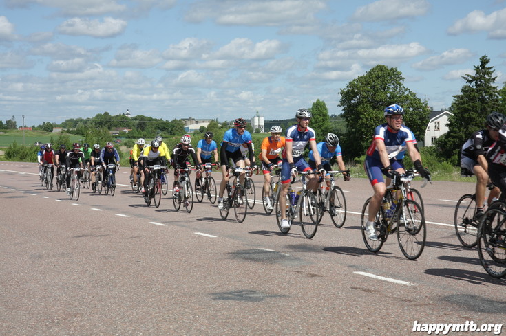 Bild från Vätternrundan 2013