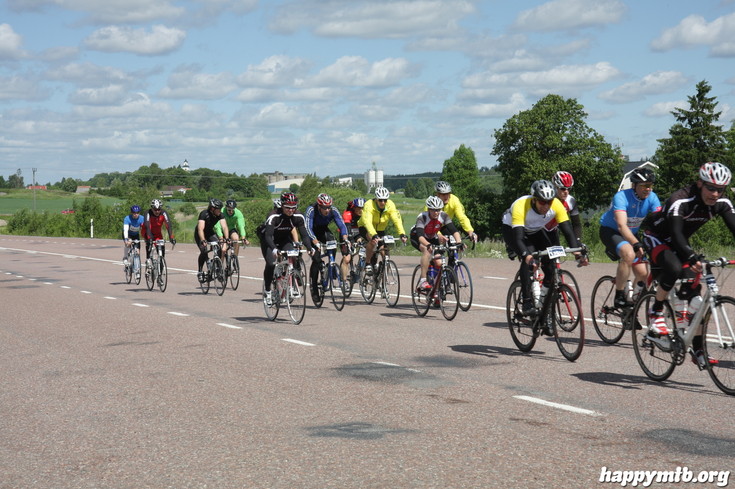 Bild från Vätternrundan 2013