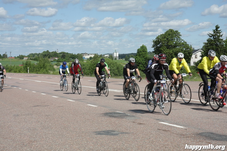 Bild från Vätternrundan 2013