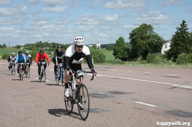 Bild från Vätternrundan 2013