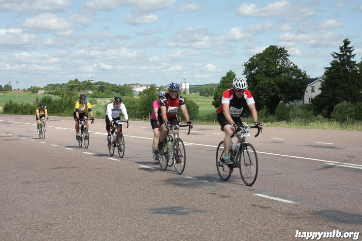 Bild från Vätternrundan 2013