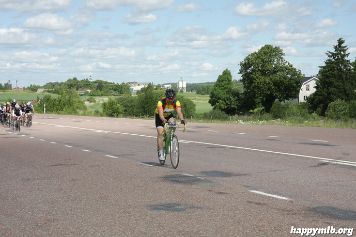 Bild från Vätternrundan 2013