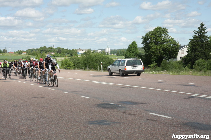 Bild från Vätternrundan 2013