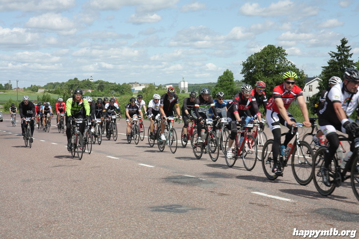 Bild från Vätternrundan 2013