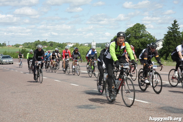 Bild från Vätternrundan 2013