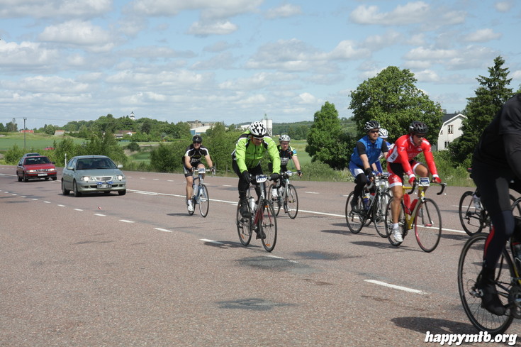 Bild från Vätternrundan 2013