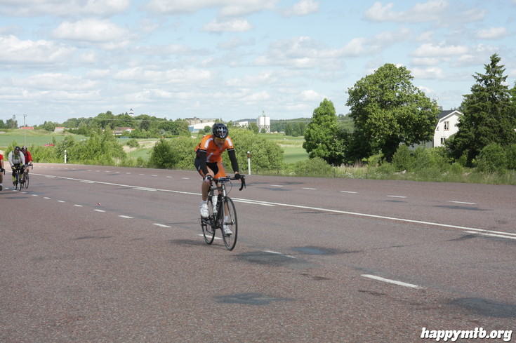 Bild från Vätternrundan 2013