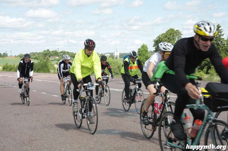 Bild från Vätternrundan 2013