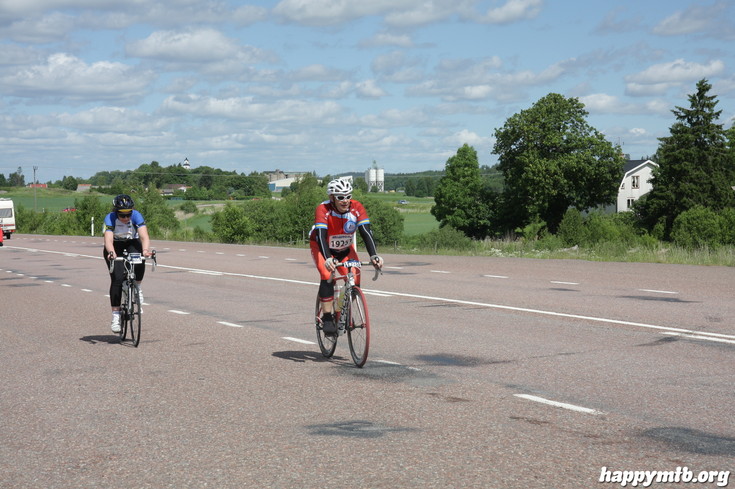 Bild från Vätternrundan 2013