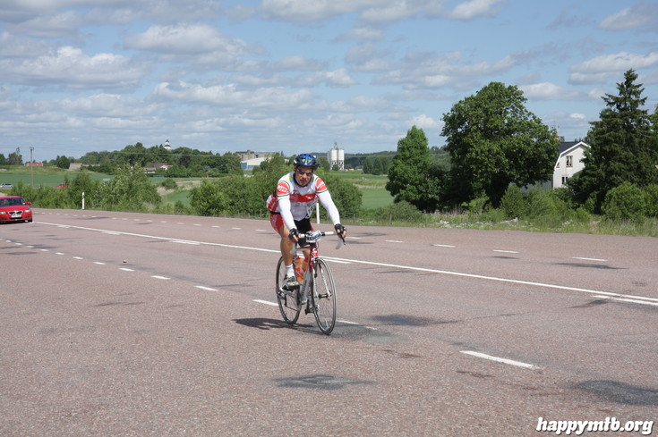 Bild från Vätternrundan 2013