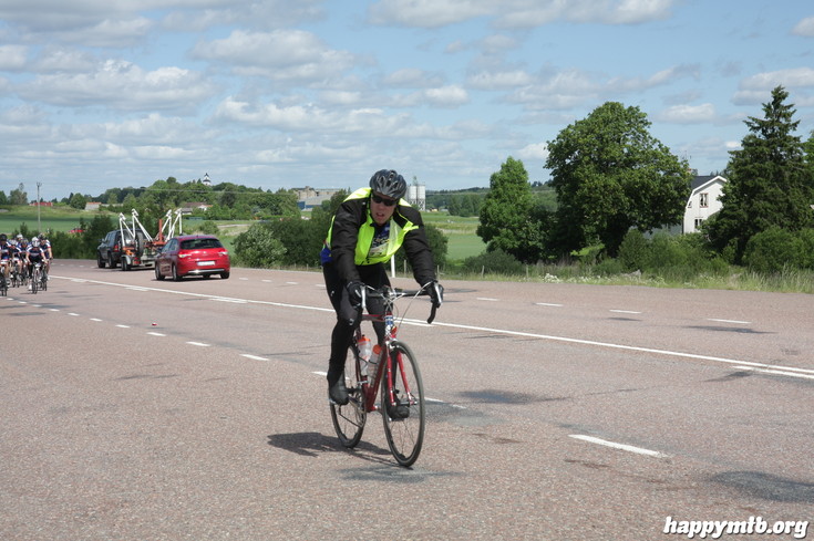 Bild från Vätternrundan 2013