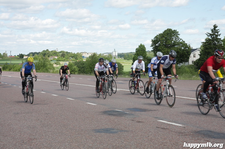 Bild från Vätternrundan 2013