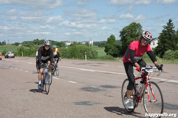 Bild från Vätternrundan 2013