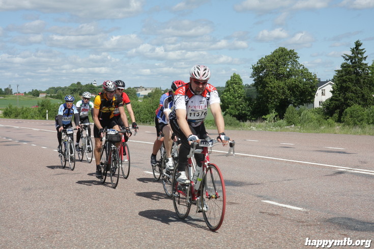 Bild från Vätternrundan 2013