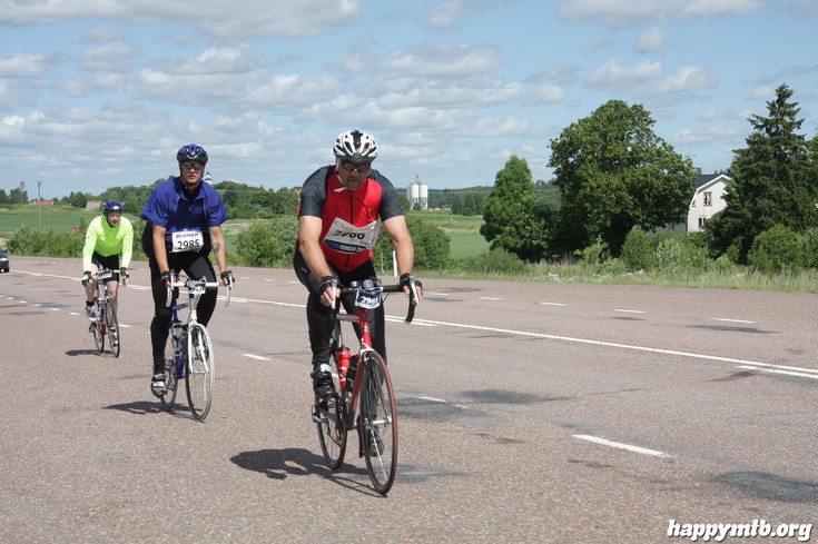 Bild från Vätternrundan 2013